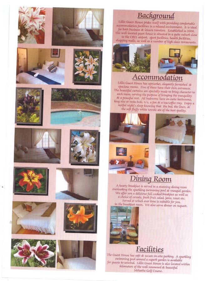 Lilliz Guest House Umtata Exteriér fotografie